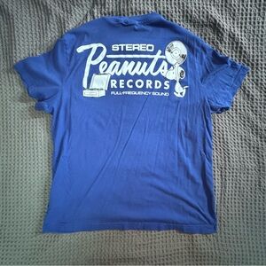 H&M Blue Graphic Snoopy Men's T-Shirt